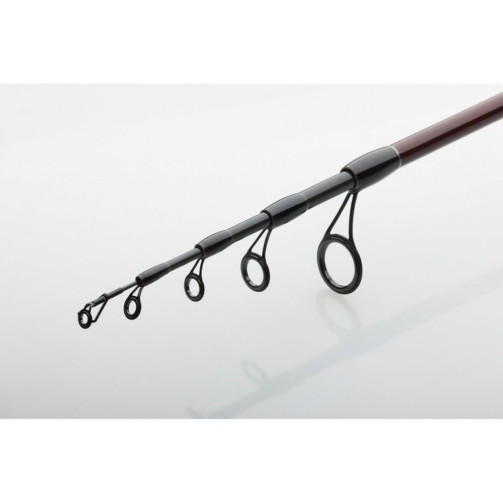 DAM Impressa Tele Spinning Combo, wędka słodkowodna, kołowrotek, sandacz, mocna, lekka i wszechstronna, czarna, 2,40 m umiarkowana szybka wędka, kołowrotek o rozmiarze 3000