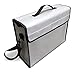 Produktbild SlayMonday Große (15"x 12" x 5") feuerfeste Tasche (2000 ° F) für Dokumente und Geld - starker Doppelschicht-Wärmeschutz