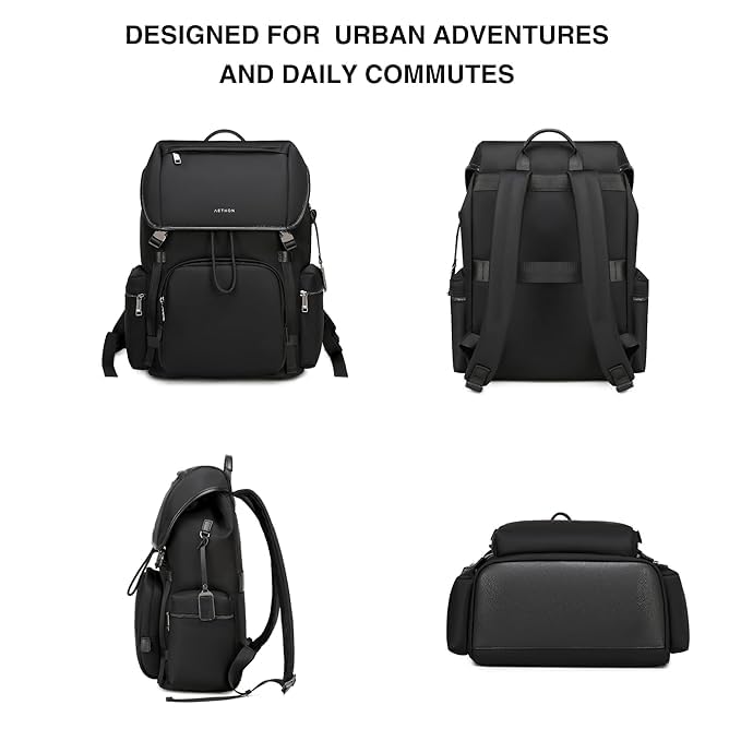 AETHON The Ridge 15.6-inch Backpack Black - Image 6