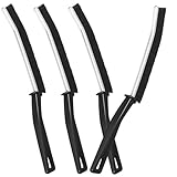 SEWOART 4 Stück Fugenreinigungsbürsten mit Harten Borsten Schlanke Rillenbürsten für Duschfliesen und Spülbecken Langlebige Reinigungsbürste für Enge Zwischenräume