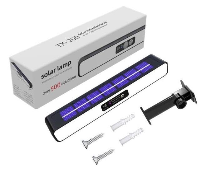 FOCLOVER3mode Solar Bright White Light or Flash red and Blue Barrier Lights or Construction Lights, Outdoor Garden or Garden Wall Decorative Wall Lights… (Warm White and red Blue Warning)