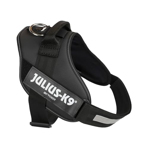 IDC Powerharness, Size: 2/XL, Black - Faux Leather