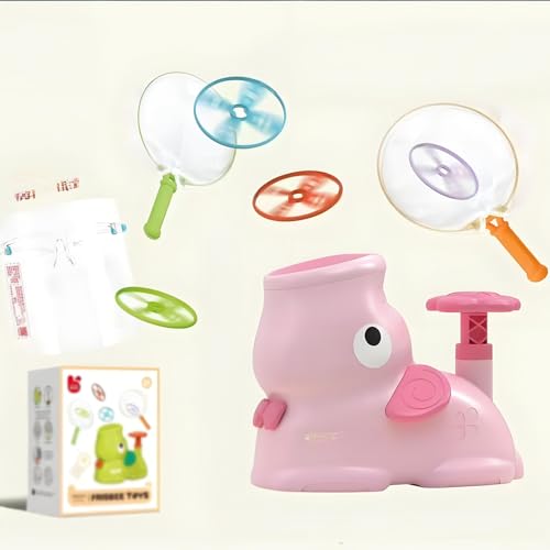 �t���C���O�f�B�X�N�����`���[ �O�V�� �t���C���O�f�B�X�N �������� ���ő��삷��|�b�v�A�b�v�t���X�r�[�������� �e�q�̌� ���ԉ~��8�� ����l�b�g2�� �h��}�X�N1���𑕔� �����ł����O�ł��v���C�\ �q�������̑��蕨 (B)