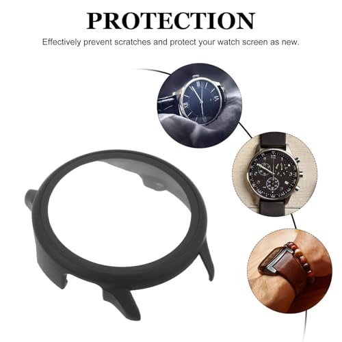 2 fundas impermeables de reloj deportivo PC con protector pantalla anticaídas 3