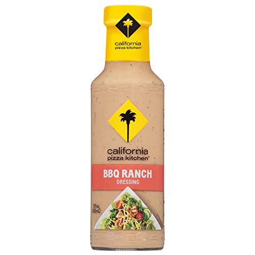 California Pizza Kitchen BBQ Ranch Dressing - Creamy BBQ Ranch Dressing, Restaurant-Like BBQ Ranch Dip, Fresh and Creative Flavors Collide, BBQ Ranch Salad Dressings and Sauces - 12 Fl Oz