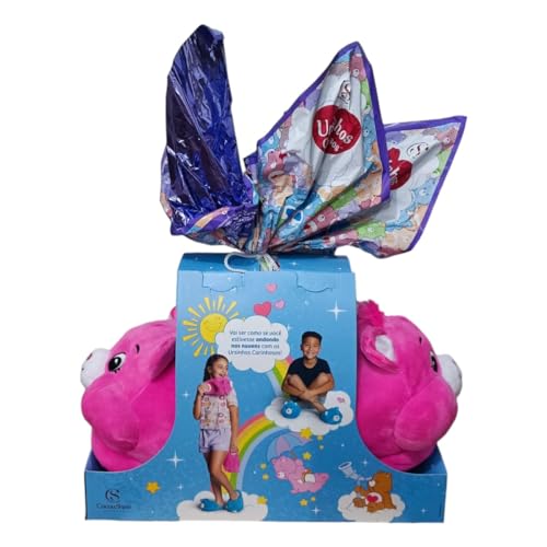 Ovo De Páscoa Ursinhos Carinhosos Pantufa Ursinha Animadinha Cacau Show 160g Presente Infantil Crian