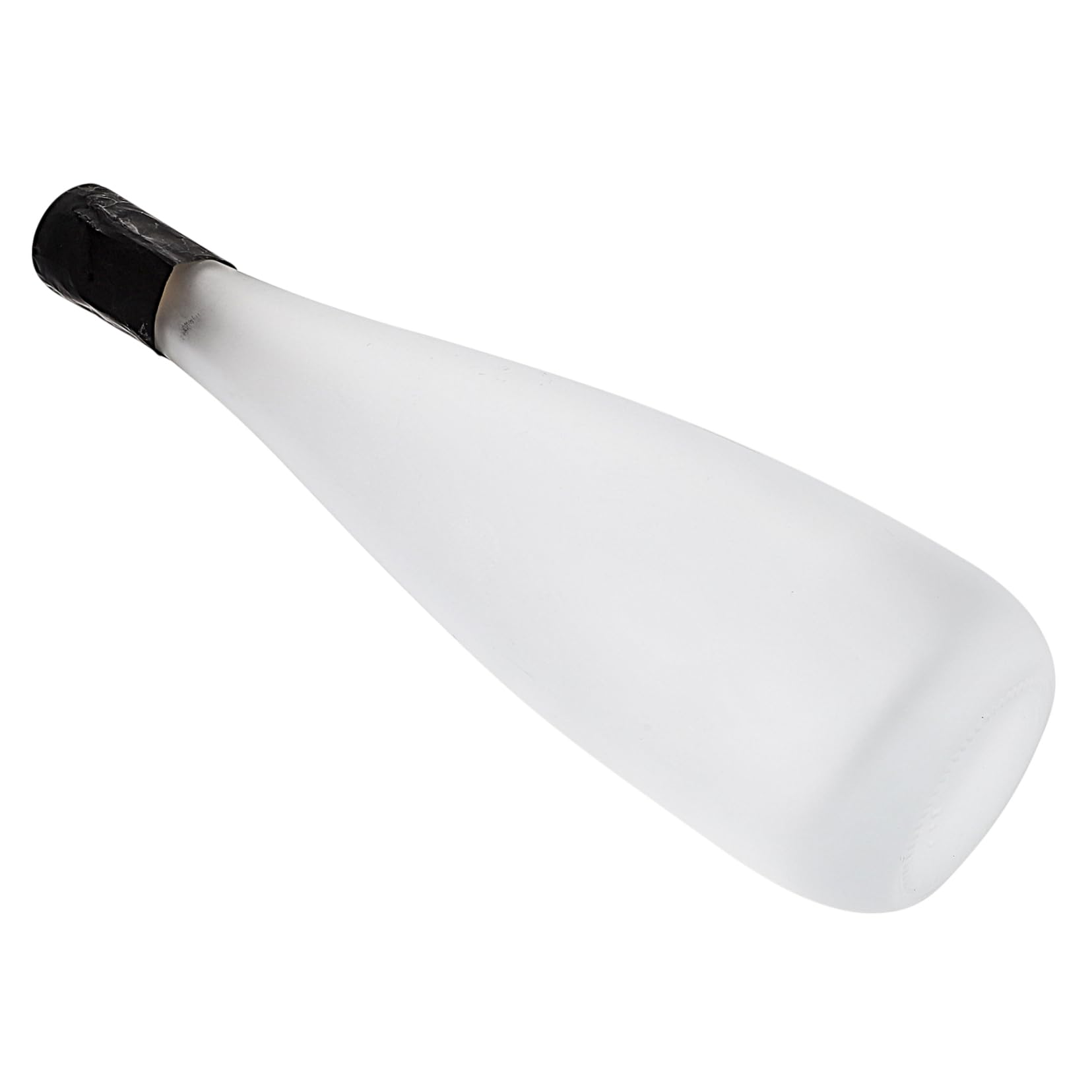Bouteille de vin réutilisable en verre dépoli avec bouchon hermétique scellé