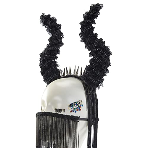 Bandeau cornes de diable Halloween idéal pour soirée déguisée - 4