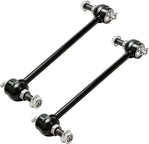 Image of Detroit Axle - Front End 10pc Suspension Kit for Chevy Cobalt HHR Pontiac Pursuit G5, 2 Lower Control Arms w /Ball Joints 2 Sway Bars 4 Outer Tie Rods 2 Boots + Bellows Replacement