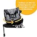 Osann One360 SL i-Size, 360 Grad drehbarer Kindersitz mit Isofix + Standfuß, von 40-150 cm Reboarder, Baby Autositz – Universe Grey