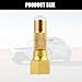 Sandfren Car Air Chuck Twist-on, 2PCS 1/4