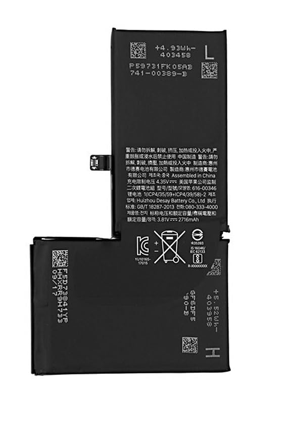 Image of Original Battery for iPhone X A1865 A1901 A1902 A1903 (2716mAh Battery with 6 Months Warranty ** (X000050)