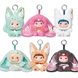 ハシートップイン ワクク(WAKUKU)FOX & BUNNY トレーディングマスコットシリーズ FOX & BUNNY Y ぬいぐるみ