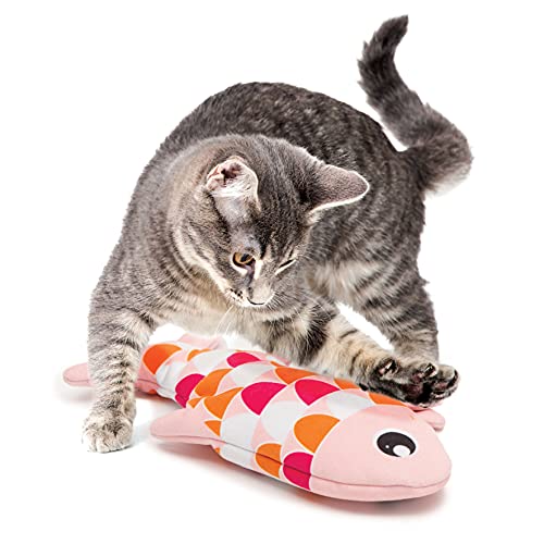 Catit Groovy Fish - bewegungsaktiver, Tanzender Fisch, Rosa