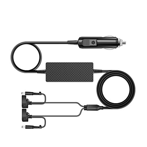 DJI 3 Car Charger,HKY DJI Phantom 3 Professional/Professional Pro/Advanced/Standard/DJI Phantom 3 Pro Quadcopter Drone Vehicle Adapter(Charge 2 Batteries & 2 Remote Control Simultaneously)