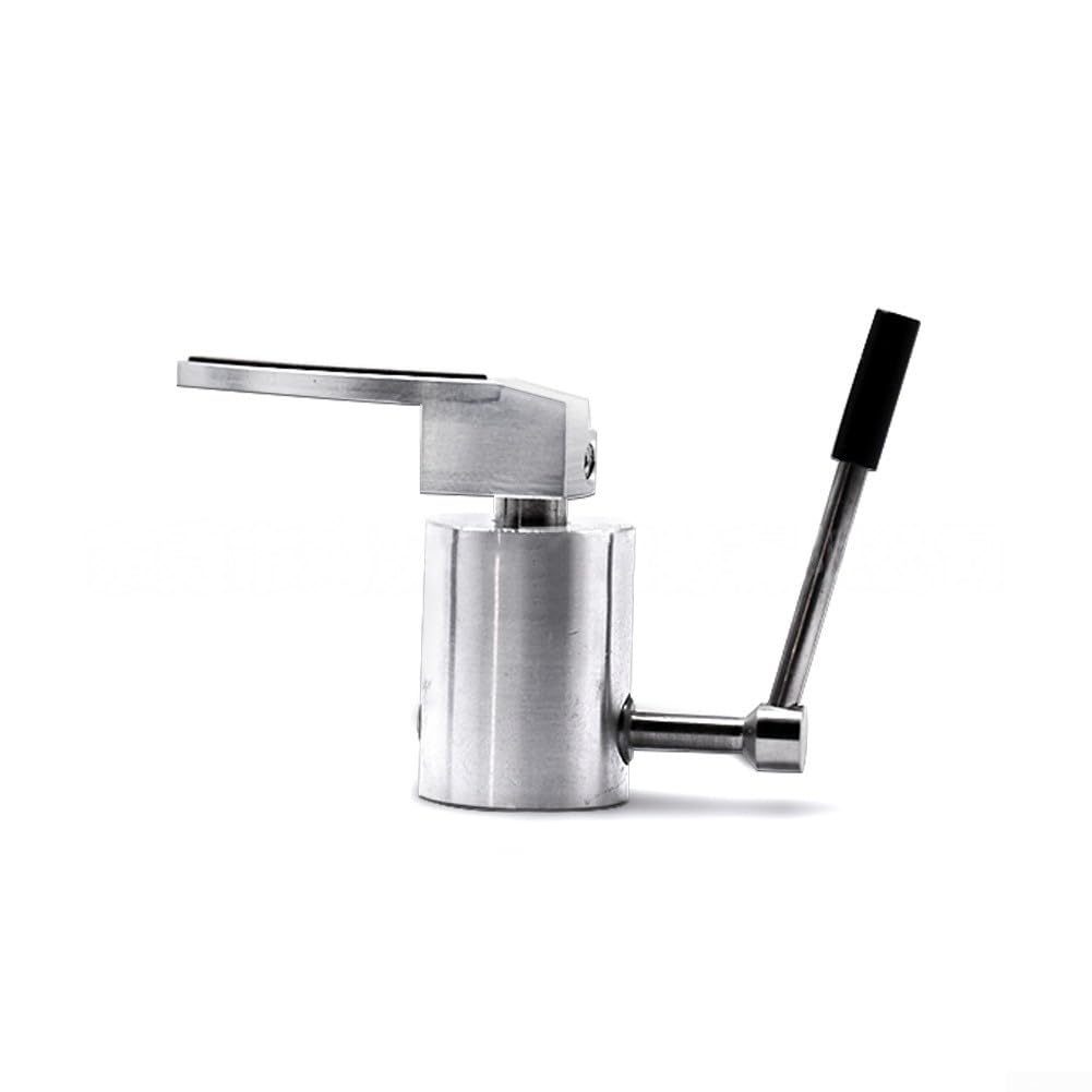 Sollevatore automatico del braccio per giradischi LP, accessorio per giradischi in vinile in metallo, con altezza regolabile e dispositivo idraulico per proteggere lo stilo (argento)