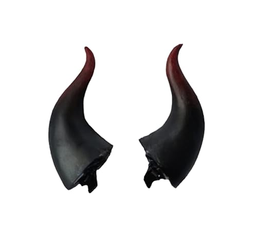 Miniatura 6 de Cuernos de diablo góticos oscuros, horquilla fantasma, borde de horquilla, pinzas para el cabello, disfraz de oreja de murciélago, disfraz de