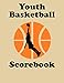 Produktbild Youth Basketball Scorebook: 50 Game Scorebook with Scoring by Quarters (8.5 x 11) - Scoring by Half