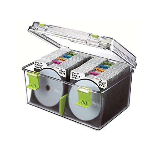 Boîte de Rangement Transparente pour CD, présentoir DVD pour Salle de Jeu de café – Peut contenir Environ 220 pièces… - Les Beatles, Paul McCartney, John Lennon, RIngo Starr, George Harrison Boîte de Rangement Transparente pour CD, présentoir DVD pour Salle de Jeu de café - Peut contenir Environ 220 pièces…