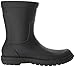 Crocs Men's AllCast Rain Boots, Black/Black, 11 Men