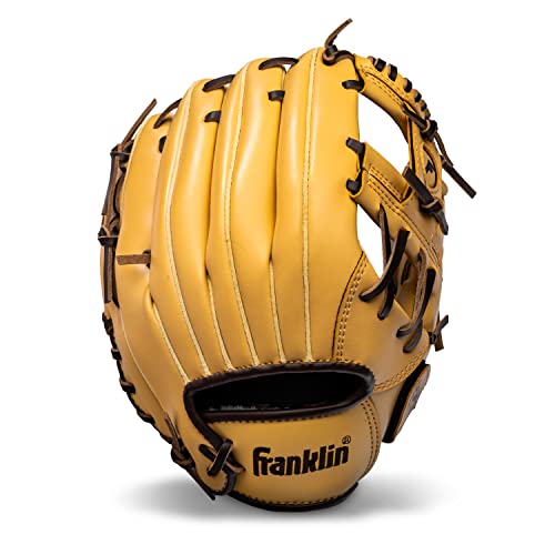 Franklin Sports Field Master Baseball and Softball Mitt Guante de Campo de béisbol y sóftbol...
