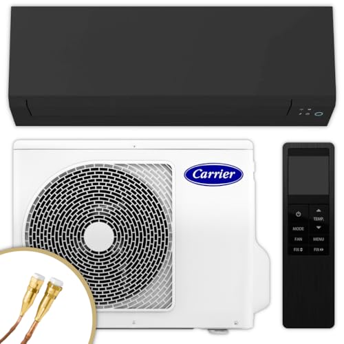 Carrier Split Klimaanlage | High Line | 7,0 kW | Mattschwarz | Quick Connect
