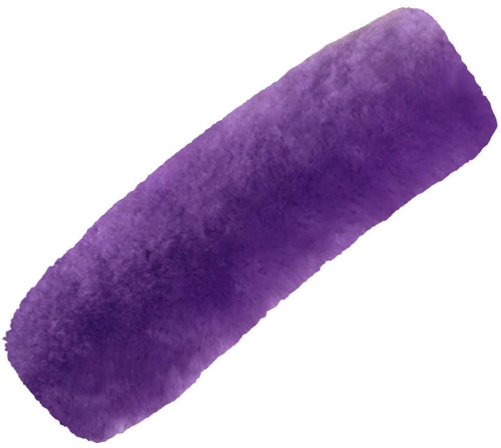 Coussinets de Ceinture de sécurité de Voiture Protecteur de Ceinture de sécurité Doux Confort Ceinture de sécurité Housses de bandoulière Coussinets de Harnais Aide à protéger (Violet Clair)