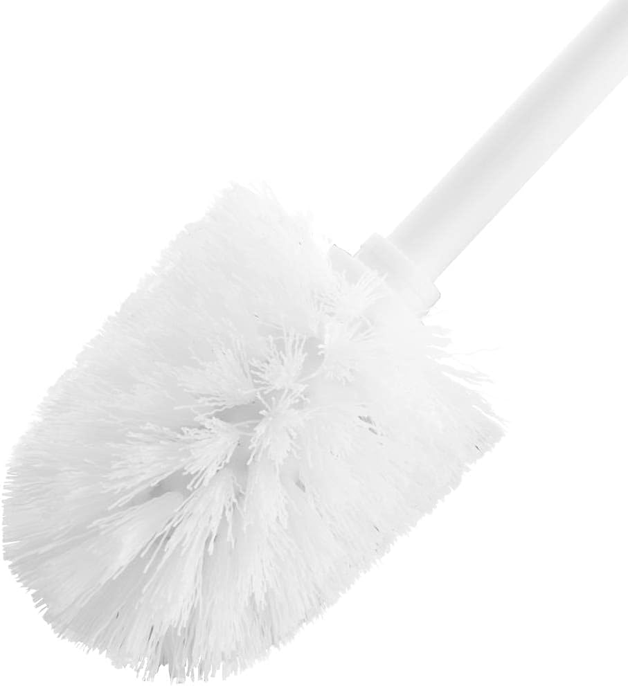 JANTEX Toilet Brush and Holder Stainless Steel Cleaning Bathroom Commercial image 4