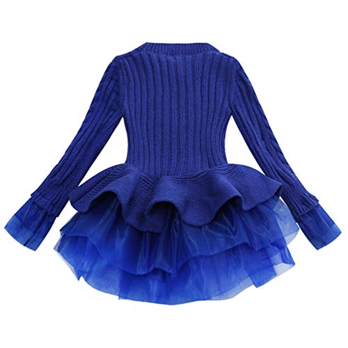 Image of FKKFYY Long Sleeve Fall Sweaters for Girls