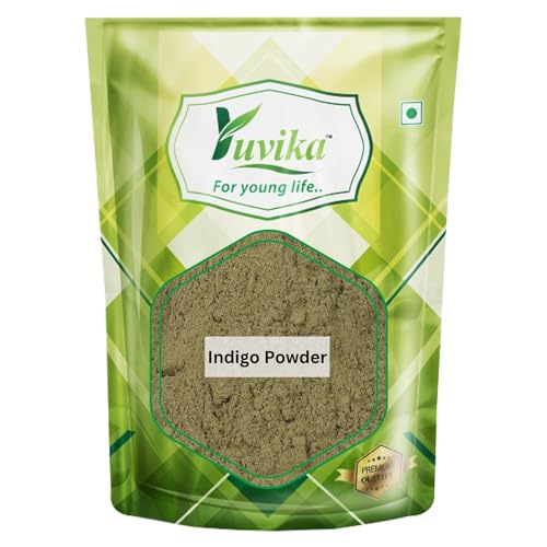 Image of Yuvika Indigo Powder - Neel Patti Powder - Indigofera tinctoria 100 Grams