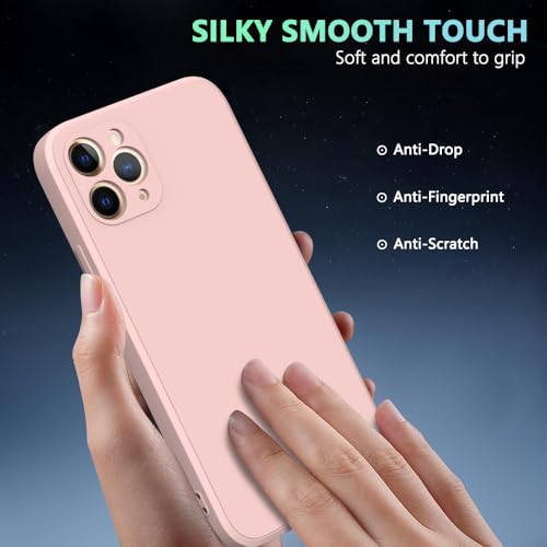 Image of for iPhone 11 Pro Case Pink, Scratch Resistant with Soft Touch, Slim Thin Phone Cover for iPhone 11 Pro 5.8 inch