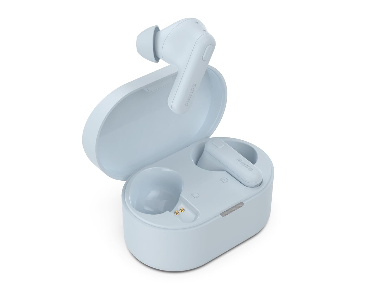 Philips TAT110BL/00 True Wireless Earbuds, in-Ear Active Noise Cancelling Bluetooth v5.3 Earphones with Mic, 15H Play Time, Shank Shape, IPX4, Touch Controls & Charging Case for iPhone/iPad (Blue) (B0CGXLPT8J) Amazon Price History, Amazon Price Tracker