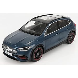 Solido 1:18 MB GLA H247 AMG blauw, miniatuurauto, Die-Cast voertuig, miniatuurmodel uit de collectie, Blue Metallic S1805203