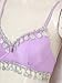 Oyolan Adult Women Halloween Party Rave Glitter Lustre Twinklewear Fashionable Fabulous Underwirelingerie Purple Medium