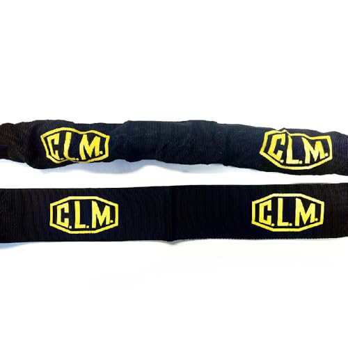 Funda de Protección Cubre Cadena de Eslabones Universal Marca C.L.M. | Seguridad y Durabilidad para Cadena Moto, Bicicleta o Scooter (1500mm)