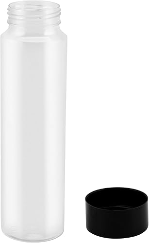 Miniatura 5 de 18 botellas sensoriales vacías a granel de 17 onzas, botellas de jugo de plástico con tapas, recipientes transparentes reutilizables para bebidas,