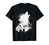 Motivo Animal Silueta | Naturaleza | Cara de Lobo | Lobo Camiseta
