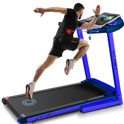 FUNMILY Foldable Treadmills for Home with Incline, Heavy Duty Treadmill with TV Screen and WiFi, 3.25HP Smart Electric Walking Pad Running Machine with 10” Touchscreen and 3D Virtual Sports Scenes -  a21540b2-aecf-4104-adcd-2e91baf7bba0