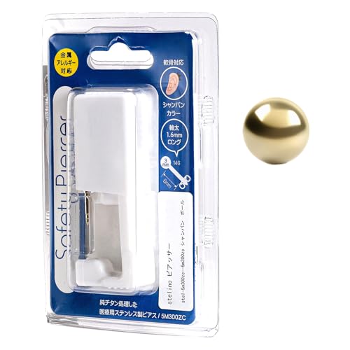 [stelino] ×pXeXsAbT[ Ўp 1  14G 1.6mm L8mm wbh3mm ZCtteBsAbT[ (Vp{[)