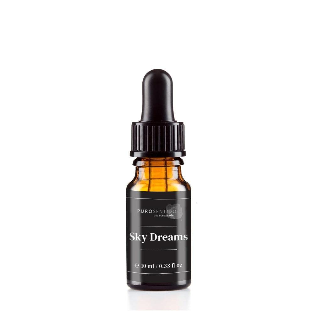 PuroSentido by: Scentrade, Sky Dreams Aroma Oil, Diffuser Oil Blends for Aromatherapy, Aroma Oil Scent Diffusers, Hotel Scents (0.33 Fl Oz / 10ml)