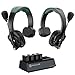 Produktbild Hollyland Solidcom SE PRO 2-Users ENC Noise Cancellation Wireless Intercom Headset System 1312ft Team Communication with 3.5mm Single Ear Headset for Movie Shoot Live Show (1.9GHz Version)