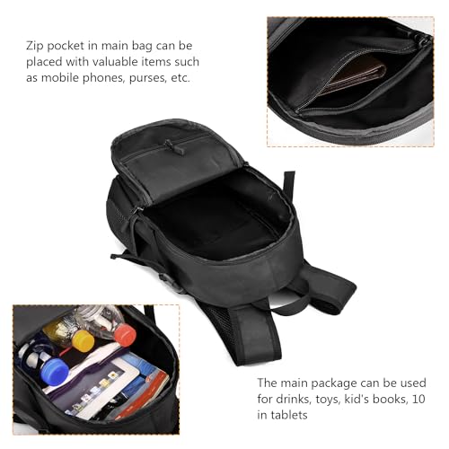 Rucksäcke für Taktischer Mini Tagesrucksack Fahrrad Wandern Bergsteigen Radfahren Rucksack Molle-Tasche Wanderrucksack Herren Tactical Backpack Daypack Laptoptasche für Assault Outdoor Camping Reisen