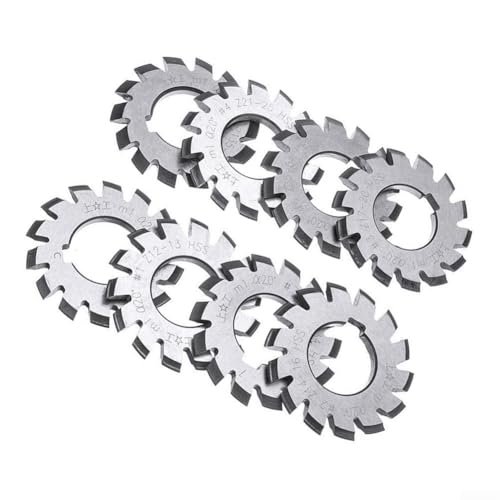 Fraise module M1 HSS pour usiner et réparer des engrenages de 12 à 135 dents - 8