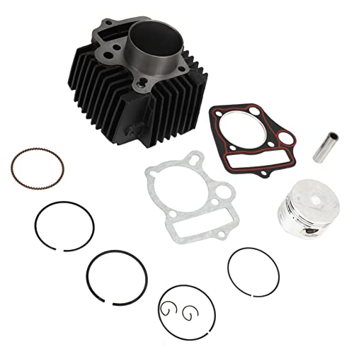 Kit de Reconstrução de Pistão de Cilindro 110cc, Resistente, 52.4mm, Furo, Cilindro, Válvula de Extr