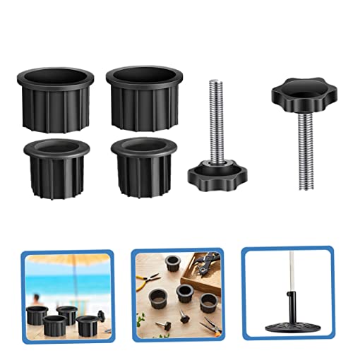 BCOATH 2 Sets Umbrella Base Bracket Umbrella Stand Hole Cover Umbrella Base Hole Miniature Ice Cream Umbrella Holder Patio Umbrella Base Parts Plastic Hat Beach Umbrella