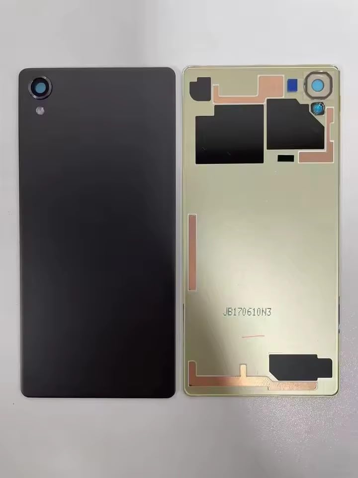 YOOOKOOO Compatible Rear Back Cover for Sony Xperia X F5122 F5121– Battery Door Housing Replacement Part (Silver)