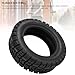 Drfeify 11in Tubeless Electric Scooter Tire, 90/65-6.5 Thickened and Widened Rubber Vacuum Road Tire for Superior Performance