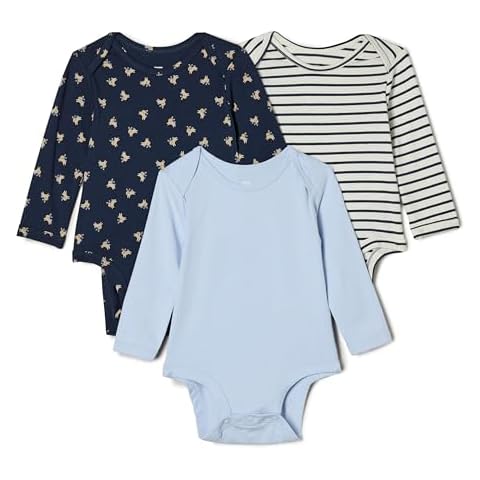 Amazon Essentials Long-Sleeve Baby Bodysuit Pack Cover