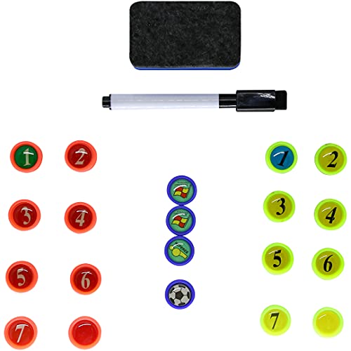 Prancheta Tática Magnética Futsal Salão Dupla Face