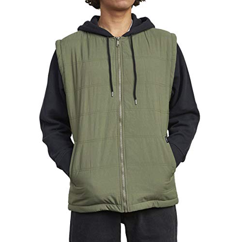 RVCA Logan Puffer II Jacket - Sequoia Green - MD